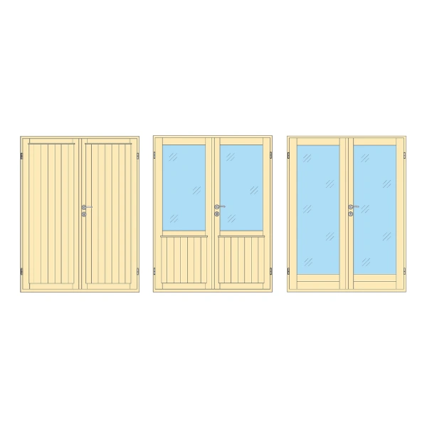 Puidust kahepoolne välisuks 1580x2040 mm Mänd Q4 Sandla Puit - Javicar Puidust kahepoolne valisuks 1580x2040 mm Mand Q4 Sandla Puit Javicar - Javicar