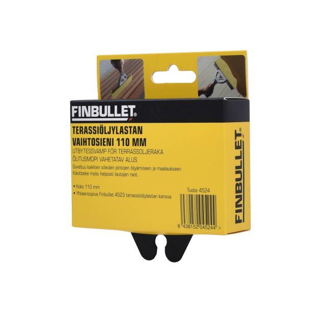 Terrassi õlitusmopi vahetatav käsn 110mm Finnbullet - Javicar Terrassi õlitusmopi vahetatav käsn 110mm Finnbullet - Javicar