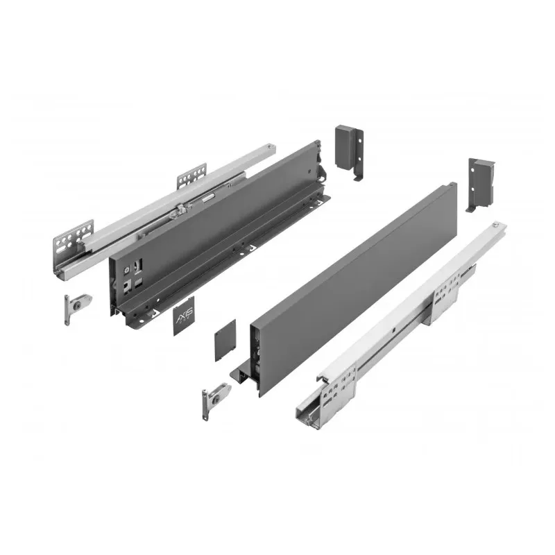 Ahjusahtel komplekt GTV AXISPRO 500mm H=69mm, antratsiit - Javicar Ahjusahtel komplekt GTV AXISPRO 500mm H=69mm, antratsiit - Javicar