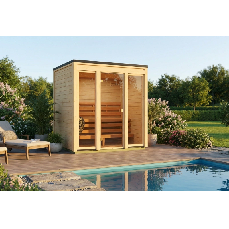 Outdoor sauna cabin Muhu - Javicar Outdoor sauna cabin Muhu - Javicar